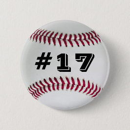 Favorit- spelarebaseball knäppas #2 knapp