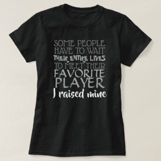 Favorit- spelareskjorta, sportmammaskjorta t shirt
