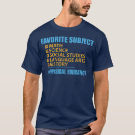 Favorit- Subject- läkarundersökningutbildning T Shirt