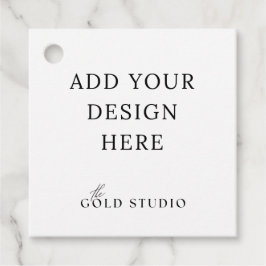 Favorit Tag Blank Mall med Hålslagning Gåvor Etiketter