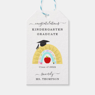 Favorit Tag för Förskole- / Förskoleklass-Examen Presentetikett