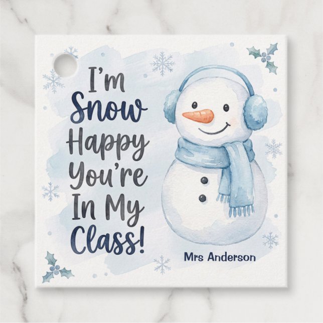 Favorit-taggar Gåvor Etiketter (Framsida)