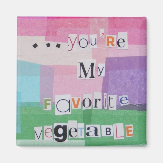 Favorit Vegetable Magnet (Framsidan)