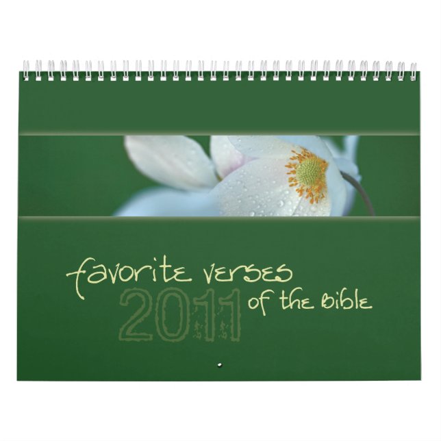 Favorit- Verses av bibelkalendern 2011 Kalender (Omslag)