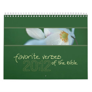 Favorit- Verses av bibelkalendern 2012 Kalender