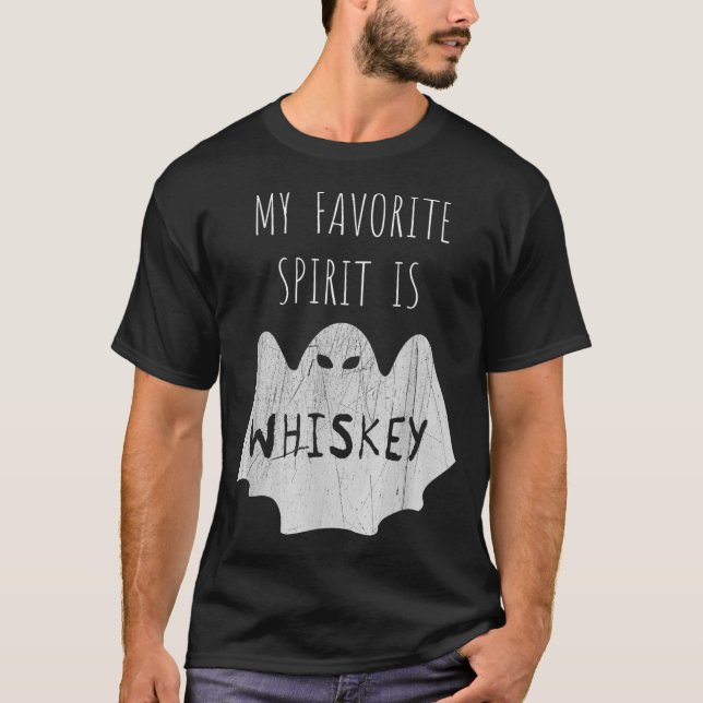 Favoritand är skjorta - Rollig Halloween-skjorta T Shirt (Framsida)