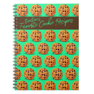 Favoritanteckningsbok för Personligen Cookie Recip Anteckningsbok
