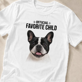Favoritbarn | Anpassad minimalistisk husdjursportr T Shirt
