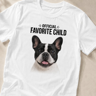 Favoritbarn | Anpassad minimalistisk husdjursportr T Shirt