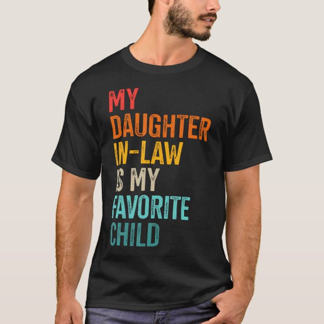Favoritbarn svärdotter för svärfar F T Shirt (Framsida)