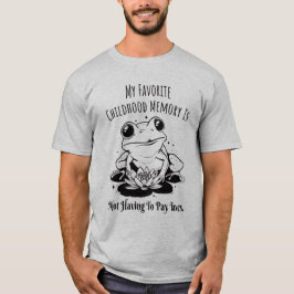 Favoritbarnminnet Betalar inte skatter T Shirt