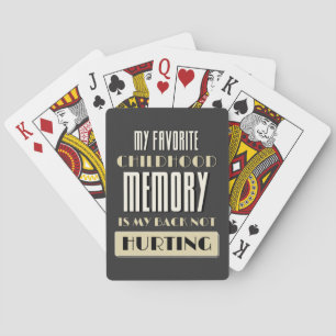 Favoritbarnminnet Ontr inte min rygg Casinokort