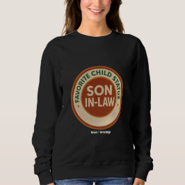Favoritbarnstatus Svärson Roligt Svärföräldragåva T Shirt