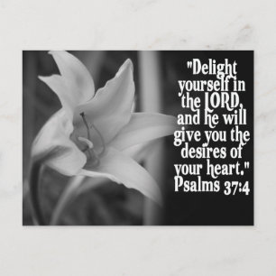 FAVORITBIBLE SCRIPTURE PSALM 37:4 VYKORT