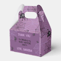 Favoritbox för Cute Rosa Spider Halloween Birthday