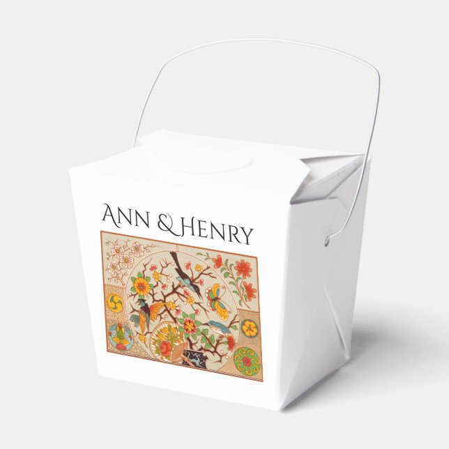 Favoritbox för fåglar och fjärilar presentaskar (Framsidan Sidan)