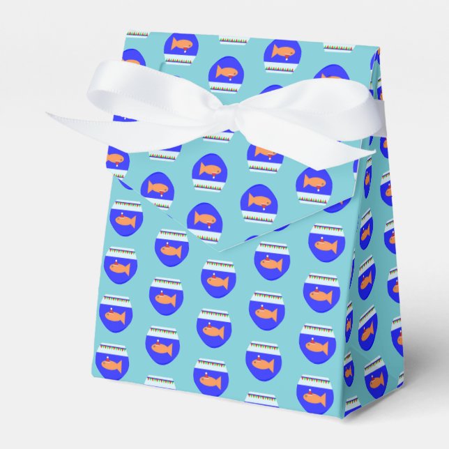 Favoritbox för julgransfisk i Party Presentaskar (Framsidan Sidan)
