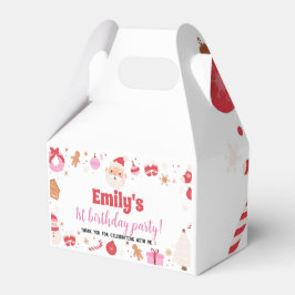 Favoritbox för jultomten-Födelsedagsfesten Presentaskar