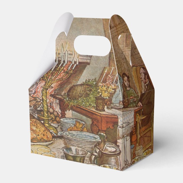 Favoritbox jul Kväll Carl Larsson 1904 Presentaskar (Framsidan Sidan)