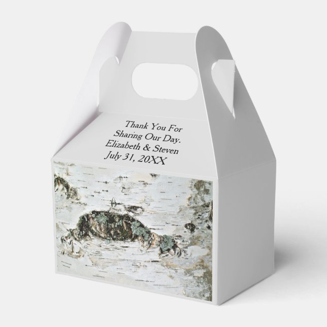 Favoritboxar för fågelträ presentaskar (Framsidan Sidan)