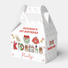Favoritboxar för Födelsedagsfesten Kidsmas Party Presentaskar