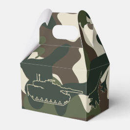 Favoritboxar för Födelsedagsfesten Militär Camo Ar Presentaskar