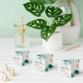Favoritboxar för vattenfärg jul Bröllop Holly Presentaskar