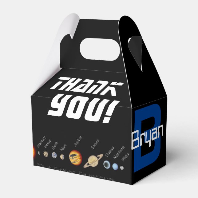 Favoritboxar, Rymden, jord Presentaskar (Framsidan Sidan)