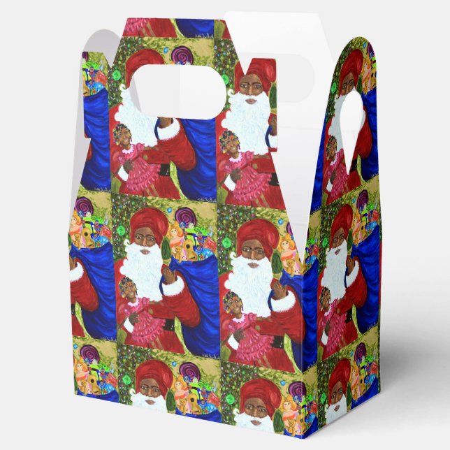 Favoritboxar - Start - Svart julklapp - Julafton Presentaskar (Öppnad)