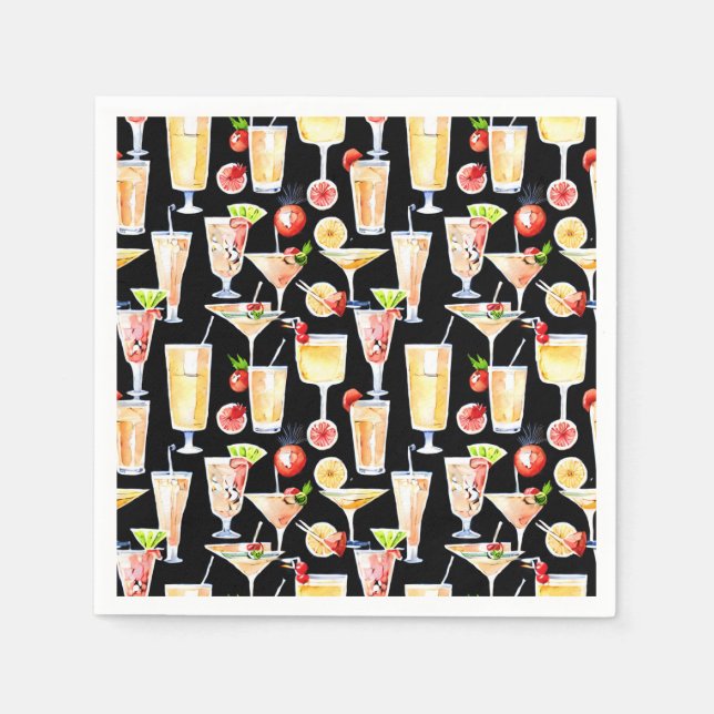 Favoritcocktails Pappersservett (Framsidan)