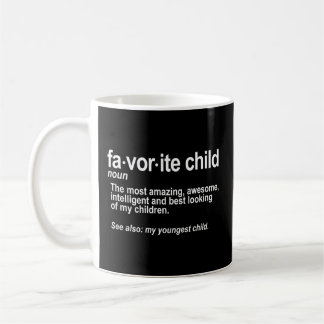Favoritdefinition för barn - Mamma och Pappa yngre Kaffemugg