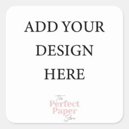 Favoritdekal, 1,5 tum fyrkantigt klistermärke