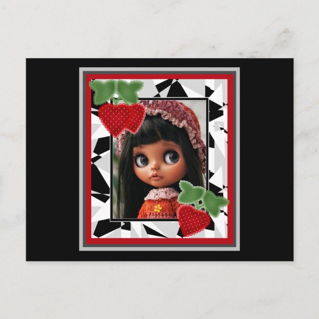 Favoritdockor, dockor Blythe doll Vykort (Framsida)