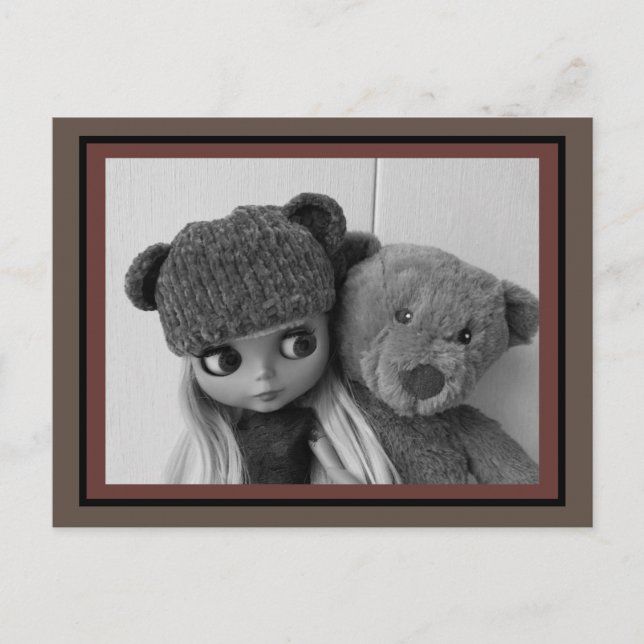 Favoritdockor, dockor Blythe doll Vykort (Framsida)