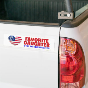 Favoritdotter till American Revolution DAR Bildekal