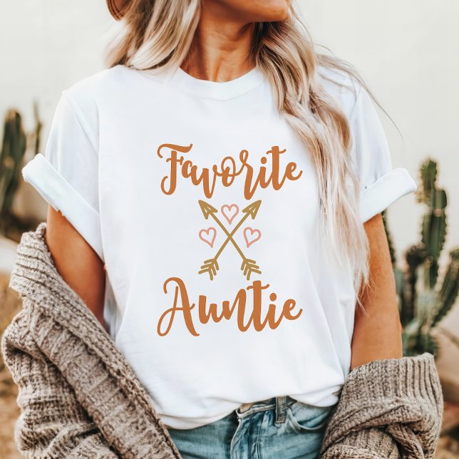 Favorite Auntie T Shirt (Skapare uppladdad)