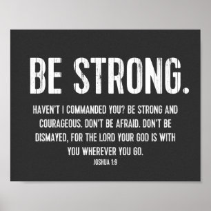 Favorite Bible Verse Poster, Christian, var stark Poster