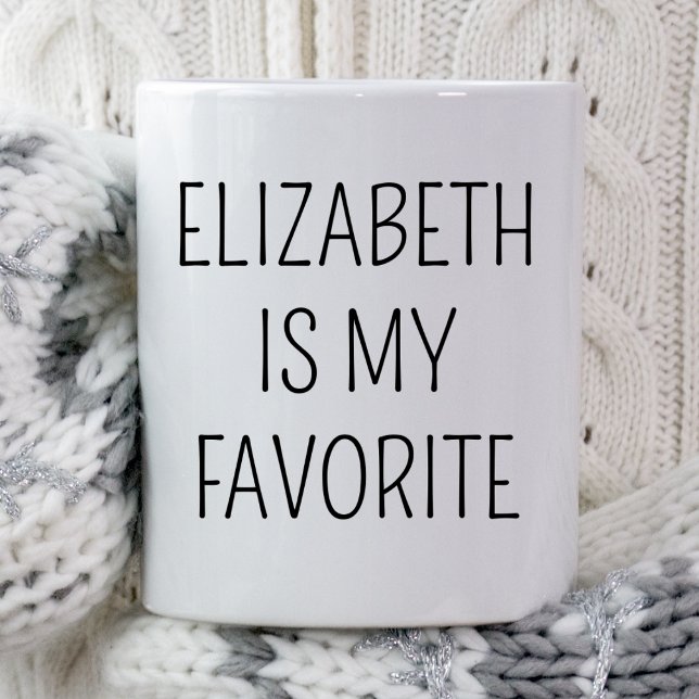 Favorite Child Personlig Mamma Mors dag Gift Mugg (Skapare uppladdad)