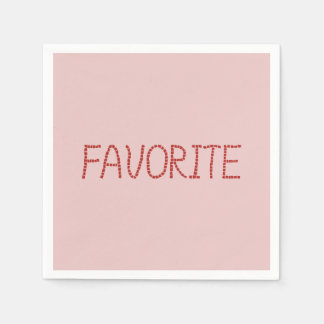 Favorite Cocktail Papper Napkins Pappersservett