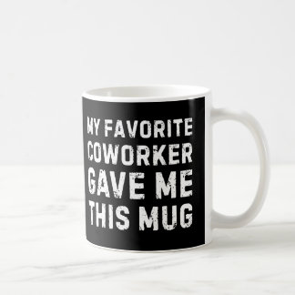 Favorite Coworker Mug - Funny Coworker Gift Mug Kaffemugg