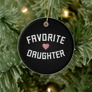 Favorite Daughfamiljens återföreningsdotter Funn Julgransprydnad Keramik