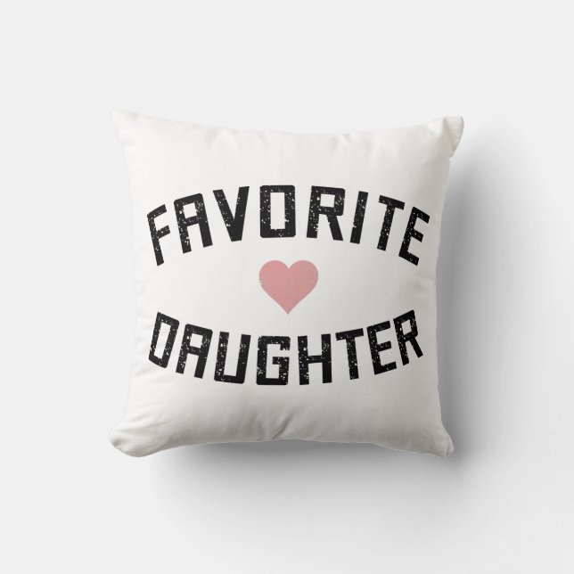 Favorite DaughFamily Reunion Funny Gift Kudde (Framsida)