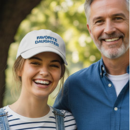 Favorite Daughter Hat Broderad Keps