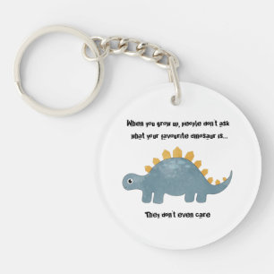 Favorite Dinosaur med Stegosaurus Nyckel R