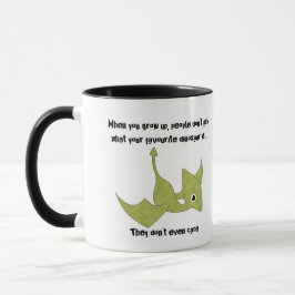 Favorite Dinosaur Pterodactyl Funny Quote Mugg