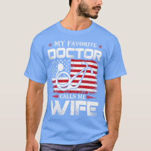 Favorite Doktor kallar mig fru Doktor Gift Doktor T Shirt