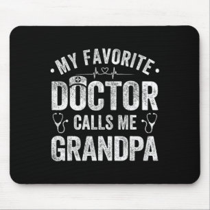 Favorite Doktor kallar mig Grandpa Fars dag Musmatta