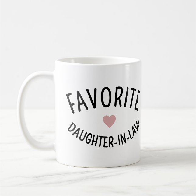 Favorite Dotter-in-Law Family Reunion Funny Kaffemugg (Vänster)