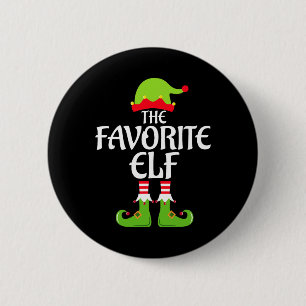 Favorite Elf Matching Family Group jul Party Knapp