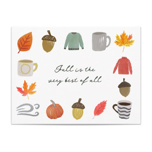 Favorite Fall Sak Kort